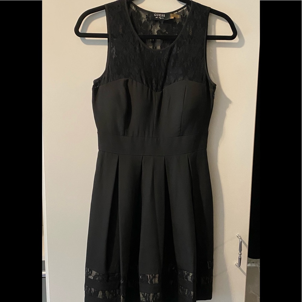 Guess fit and flare dress